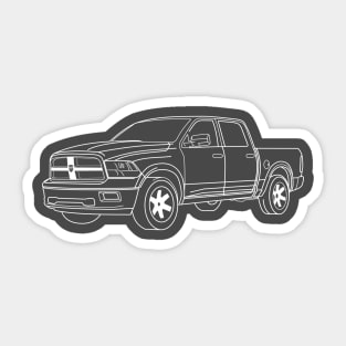 Redbubble Dodge Ram 8500 Sticker